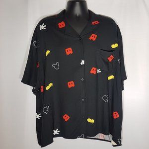 Disney Mickey Mouse Parts 2XL Shirt for Women